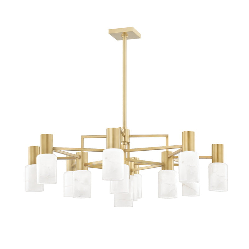 Radilum Centerport Alabaster Chandelier