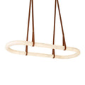 Radilum Circle Alabaster Chandelier