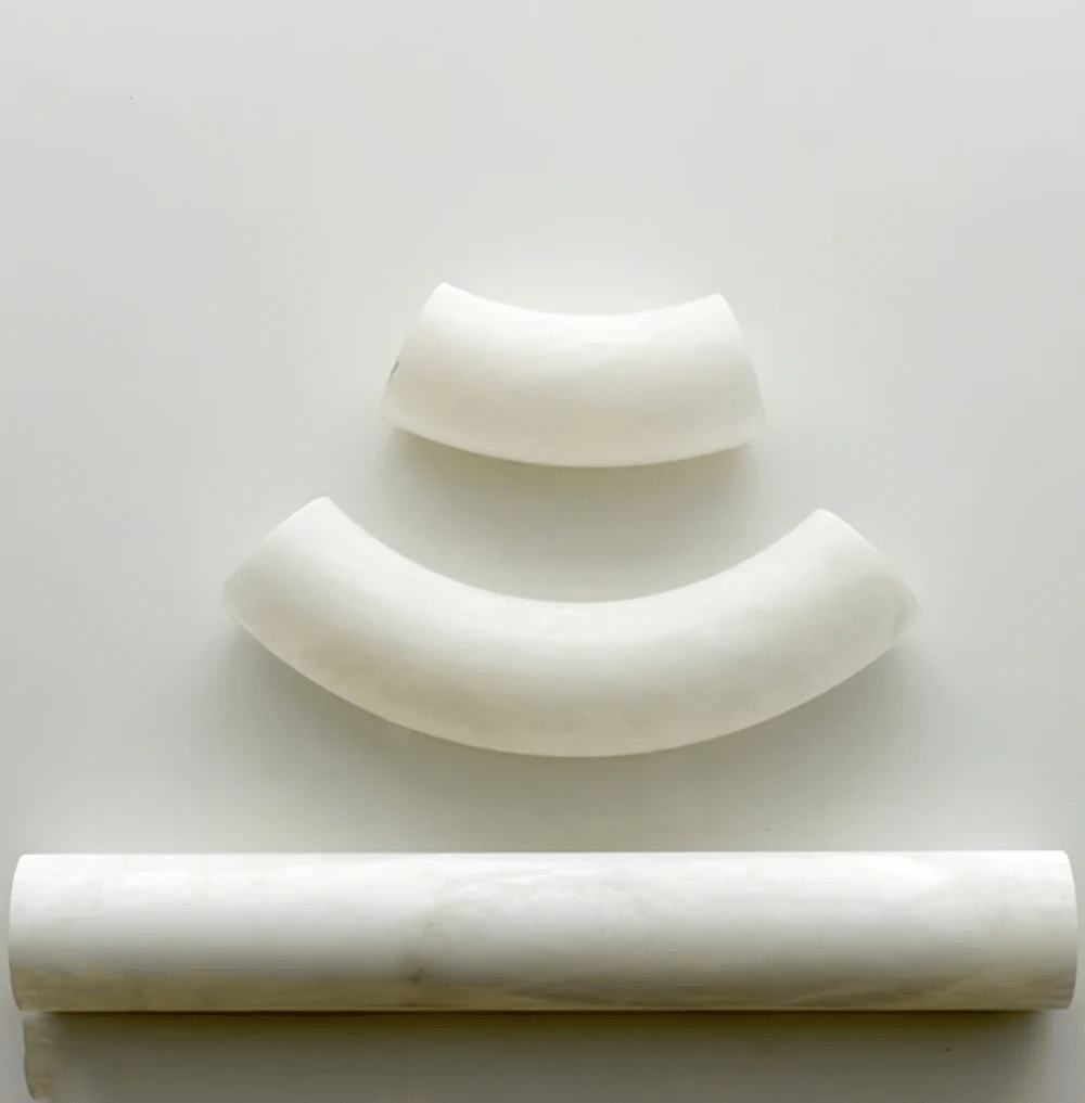 Radilum Circle Alabaster Chandelier