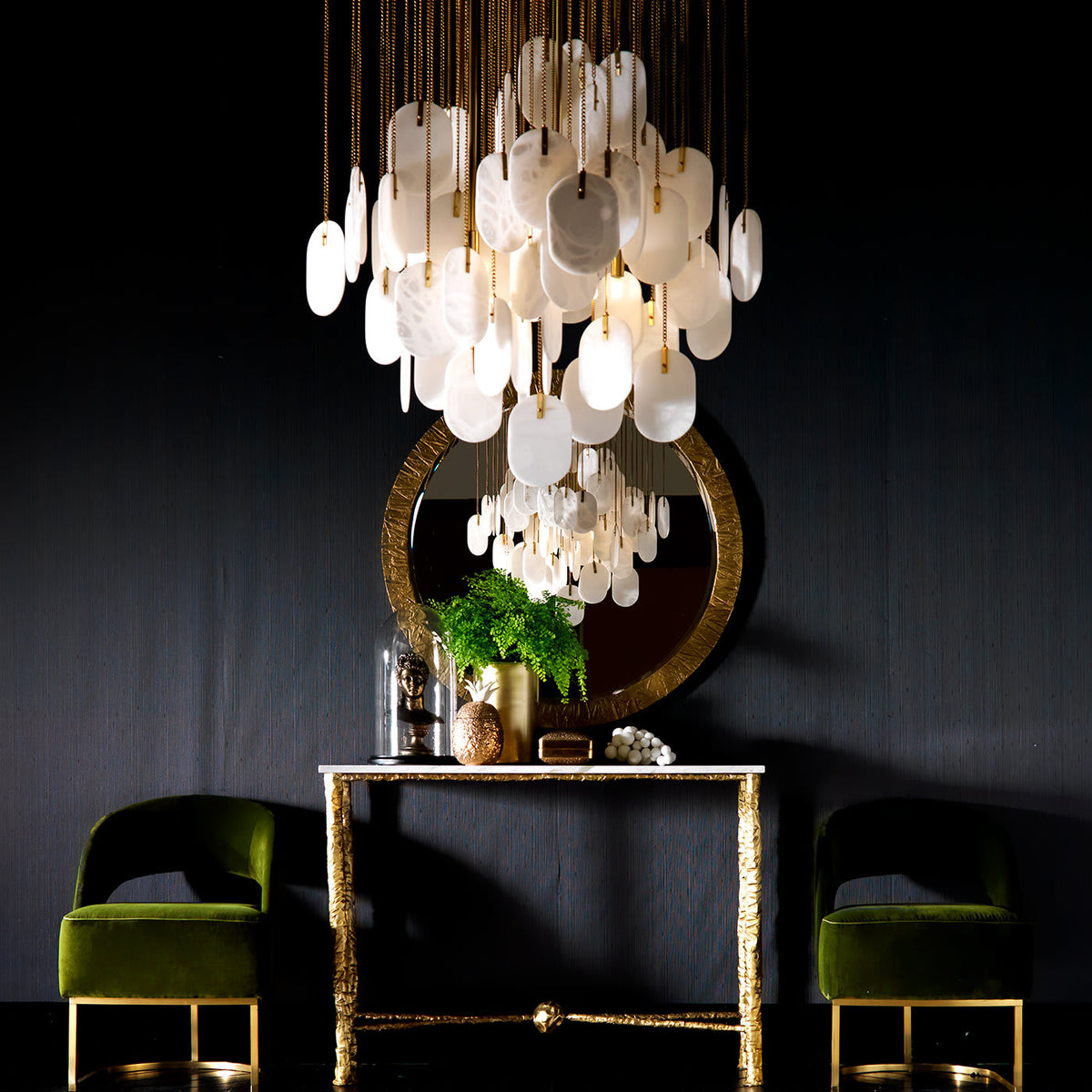 Radilum Allure Alabaster Chandelier