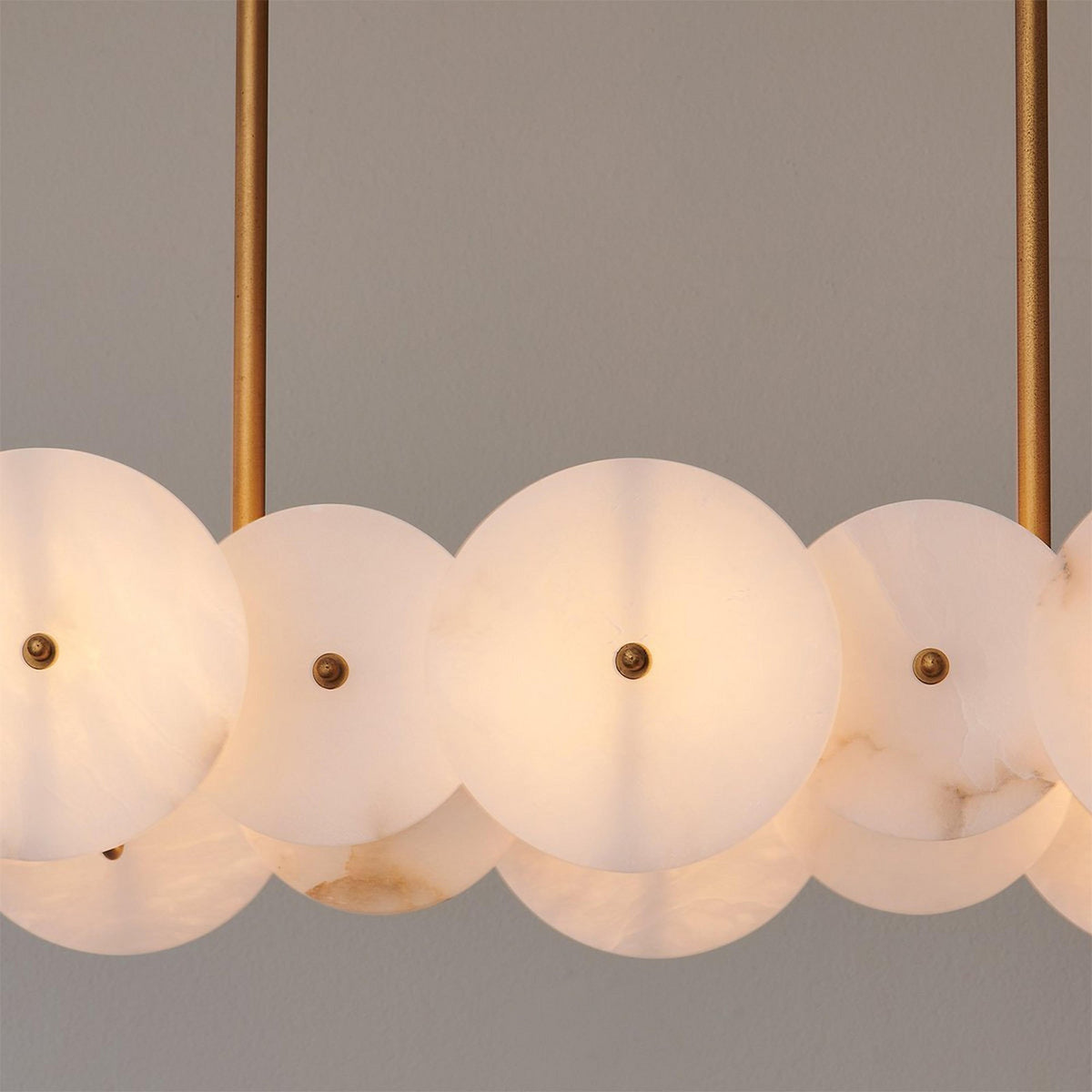 Radilum Selene Linear Alabaster Chandelier