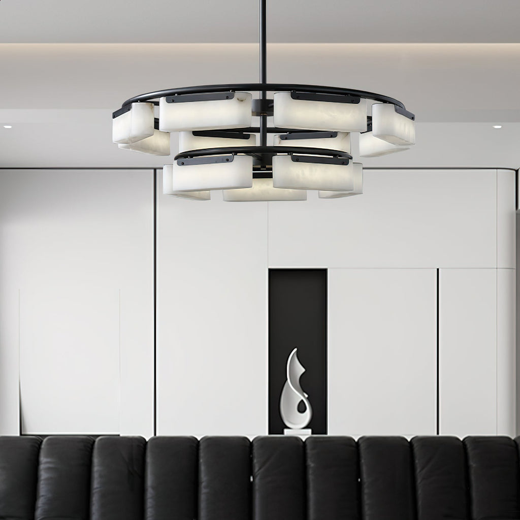 Radilum Fusion Alabaster Chandelier