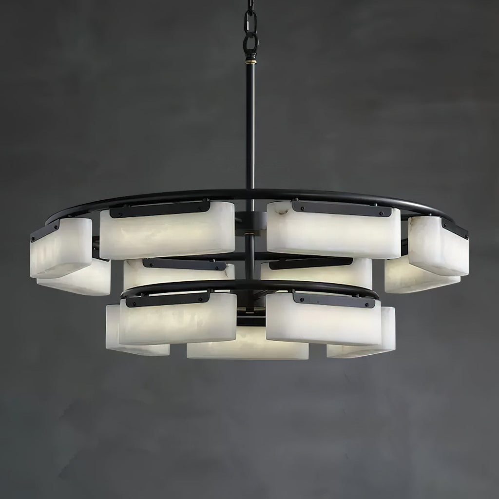 Radilum Fusion Alabaster Chandelier