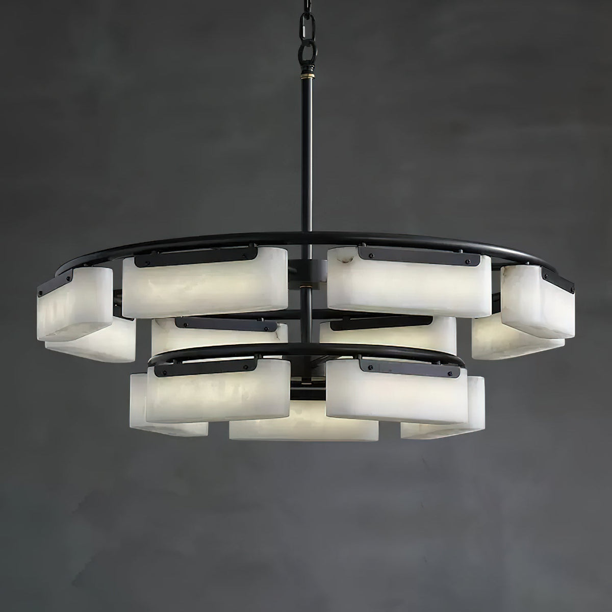 Radilum Fusion Alabaster Chandelier