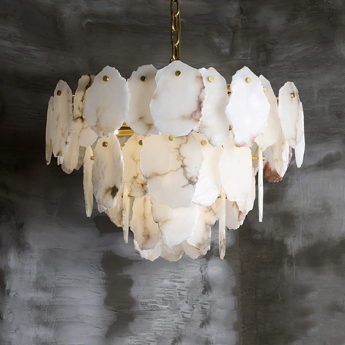 Radilum Gloire Alabaster Chandelier