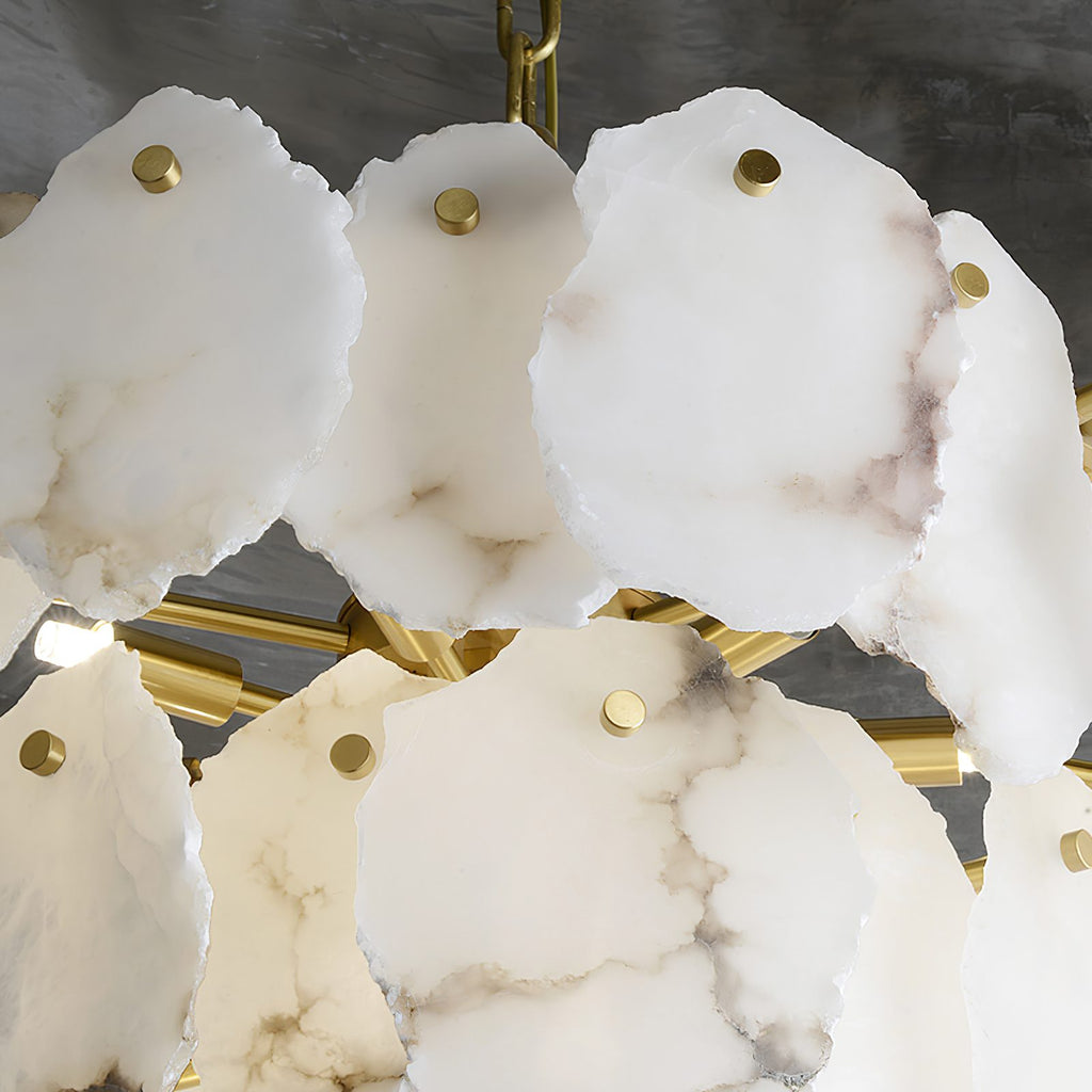 Radilum Gloire Alabaster Chandelier