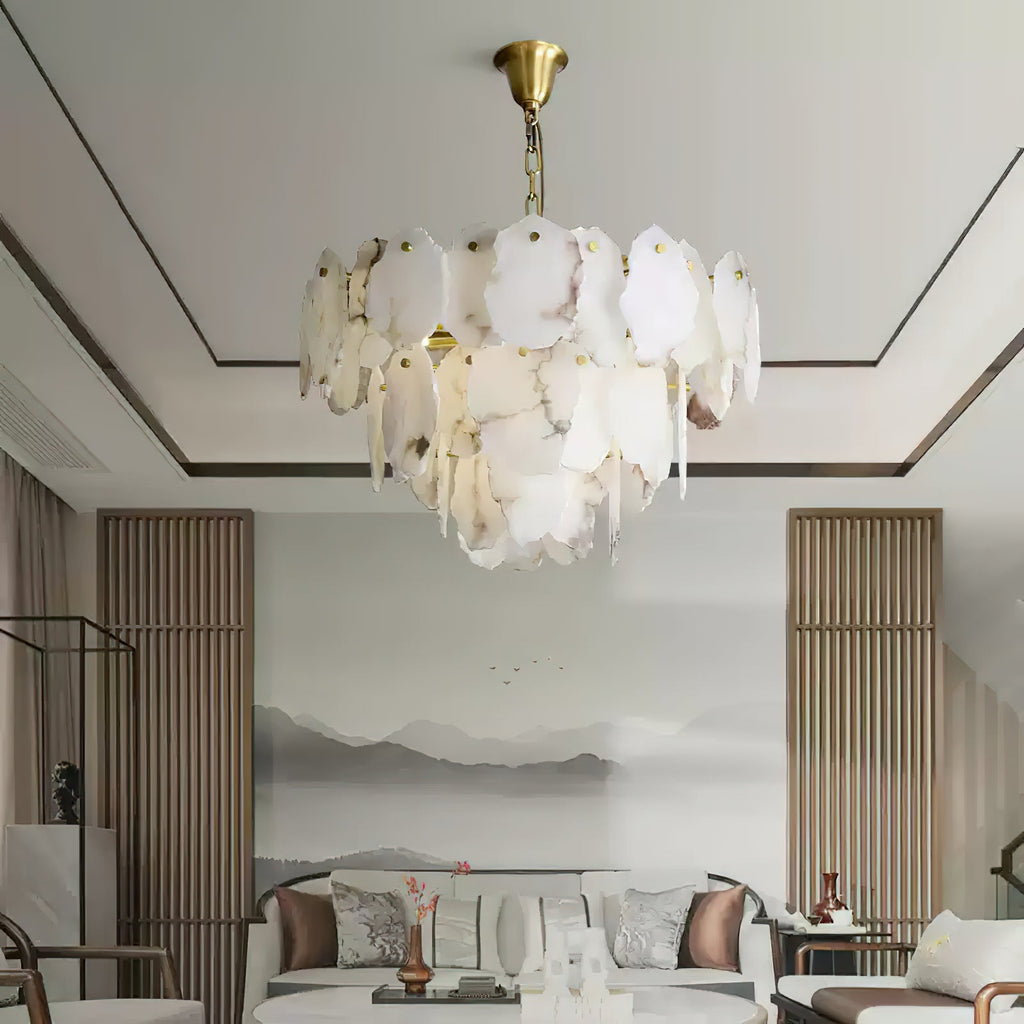 Radilum Gloire Alabaster Chandelier