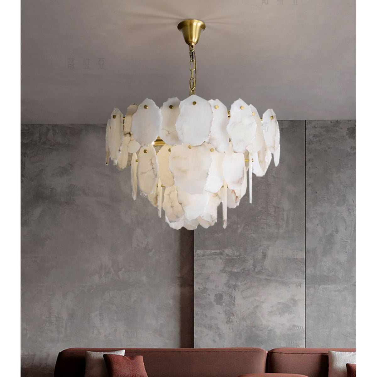 Radilum Gloire Alabaster Chandelier