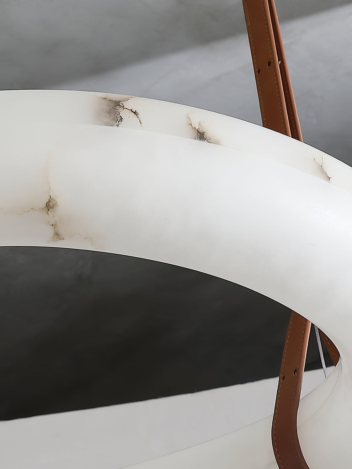Radilum Infinity Alabaster Chandelier