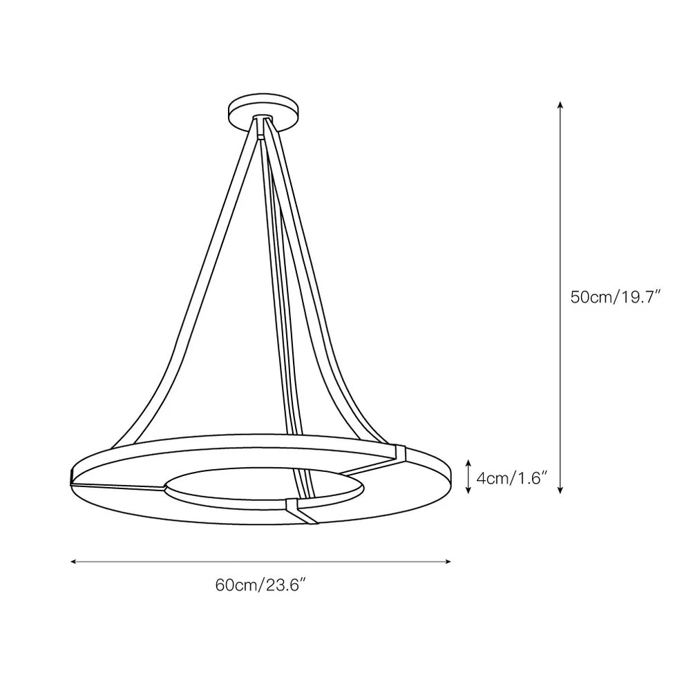 Radilum Luxembourg Alabaster Chandelier
