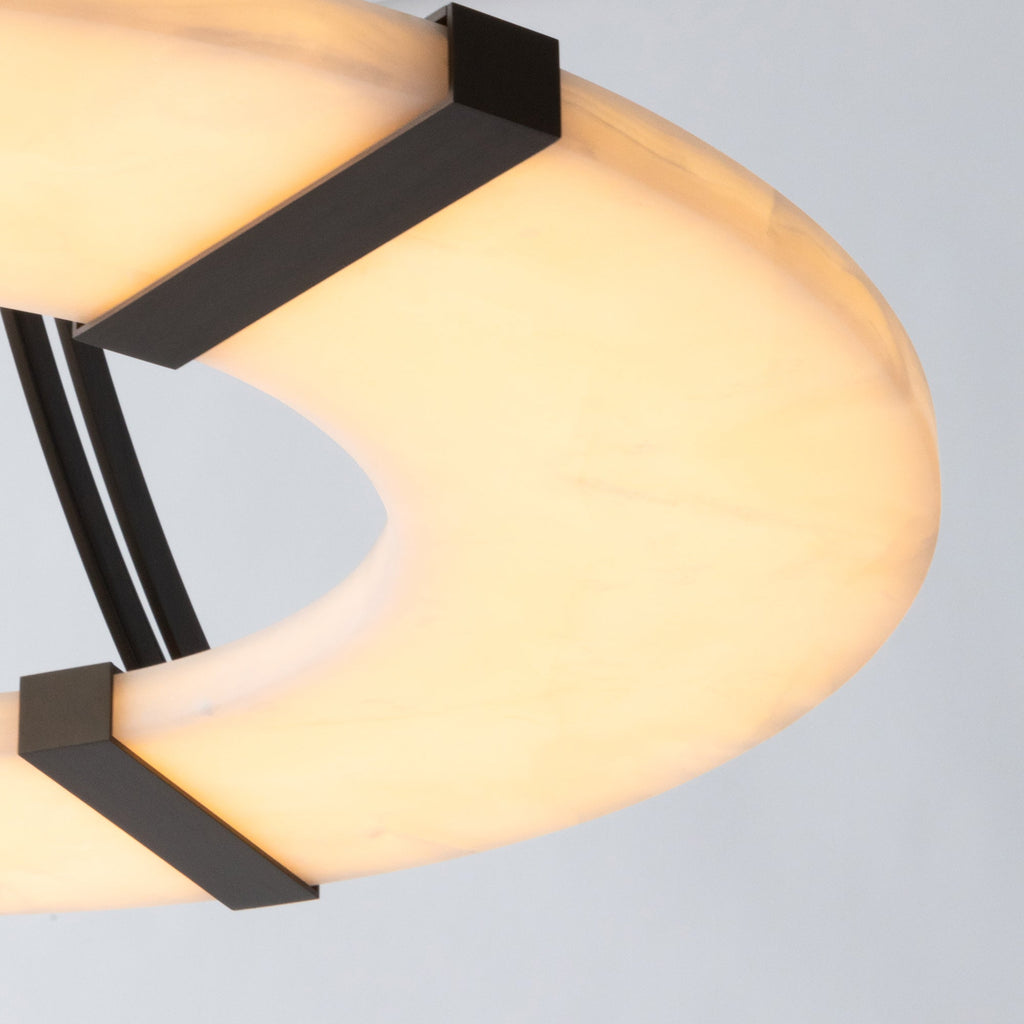 Radilum Luxembourg Alabaster Chandelier