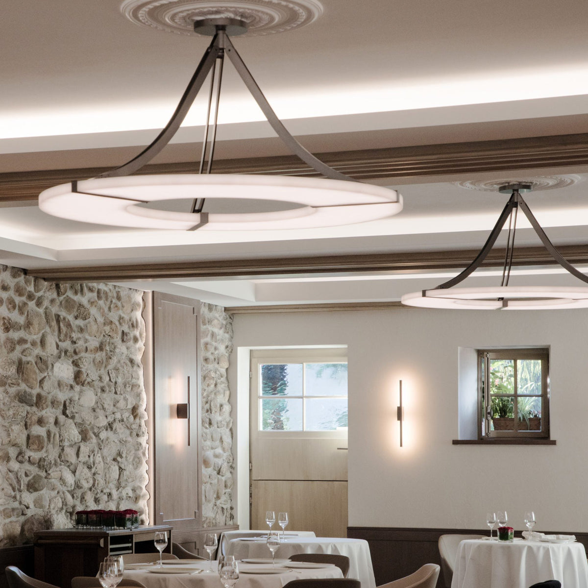 Radilum Luxembourg Alabaster Chandelier