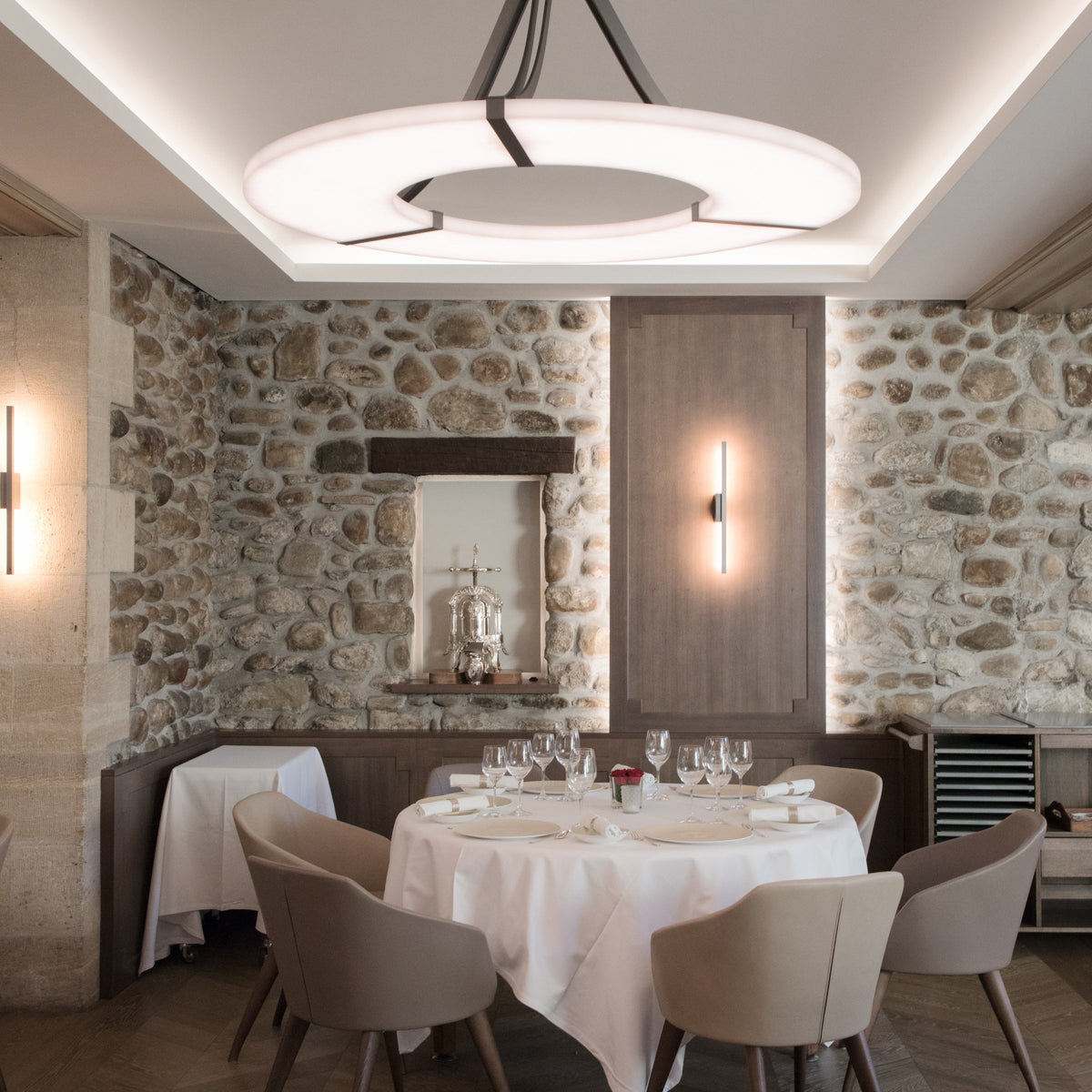 Radilum Luxembourg Alabaster Chandelier