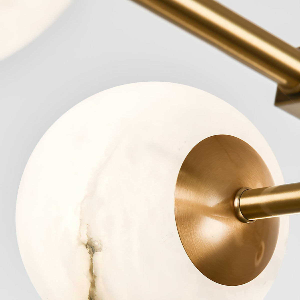 Maytoni Uva Alabaster Chandelier Brass Frame