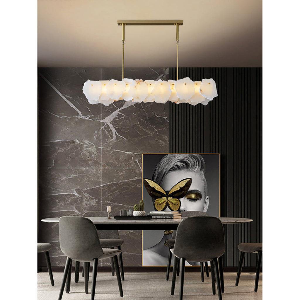 Radilum Nasile Alabaster Chandelier