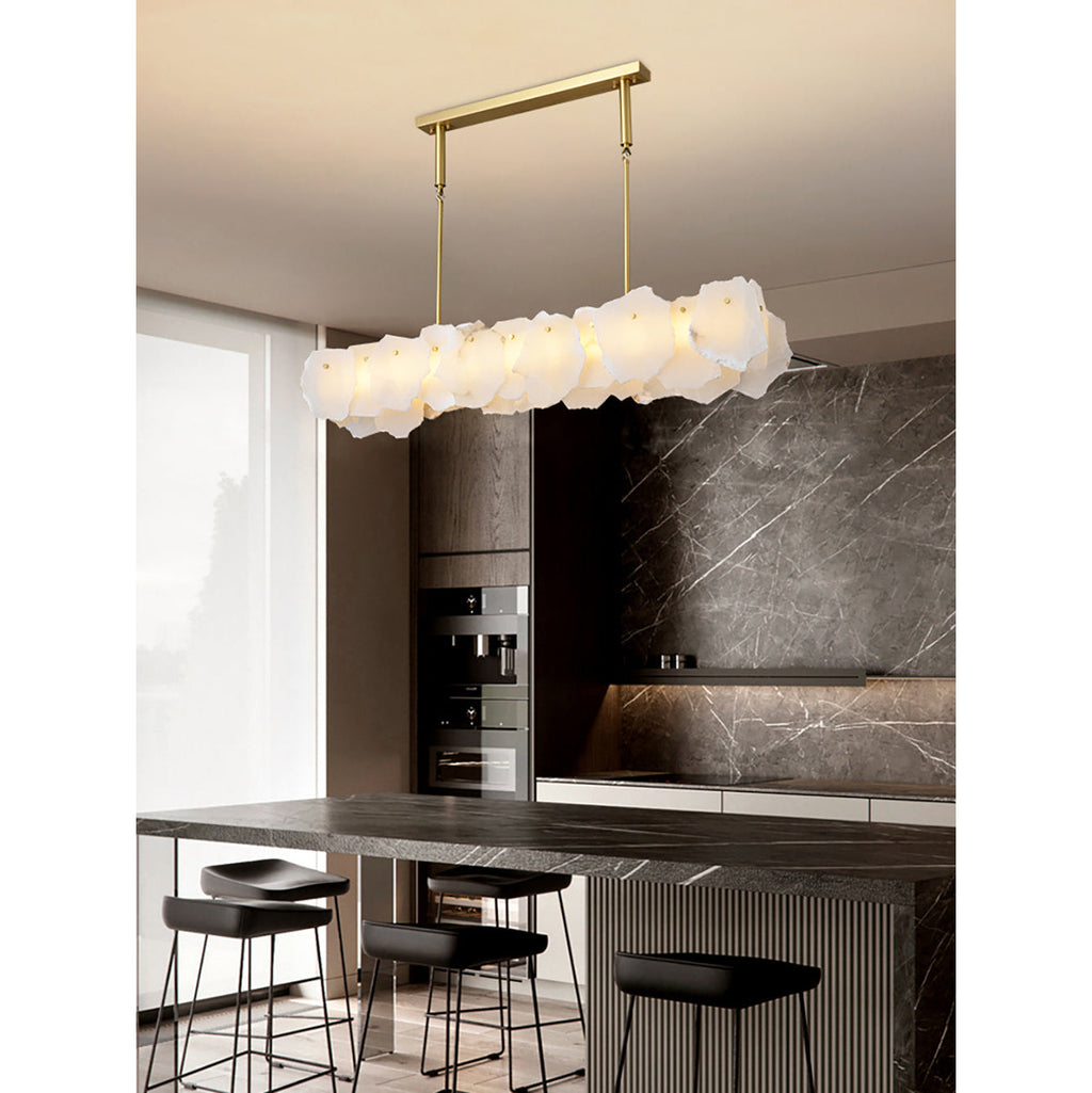 Radilum Nasile Alabaster Chandelier