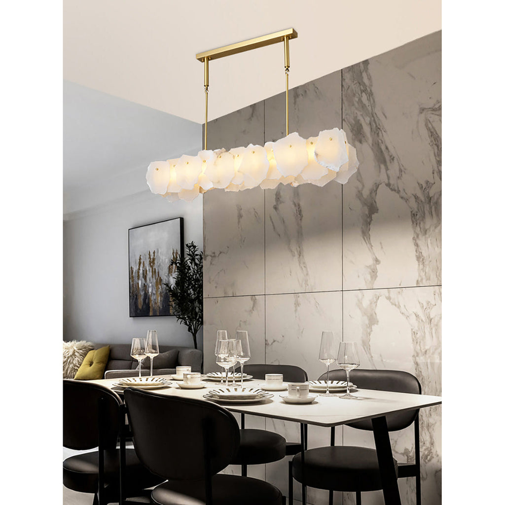 Radilum Nasile Alabaster Chandelier