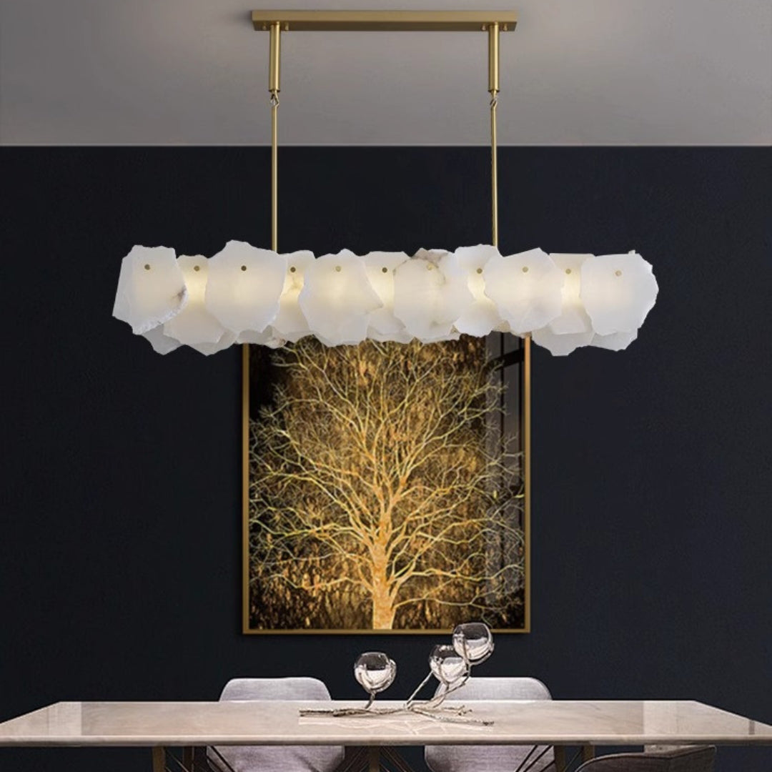 Radilum Nasile Alabaster Chandelier