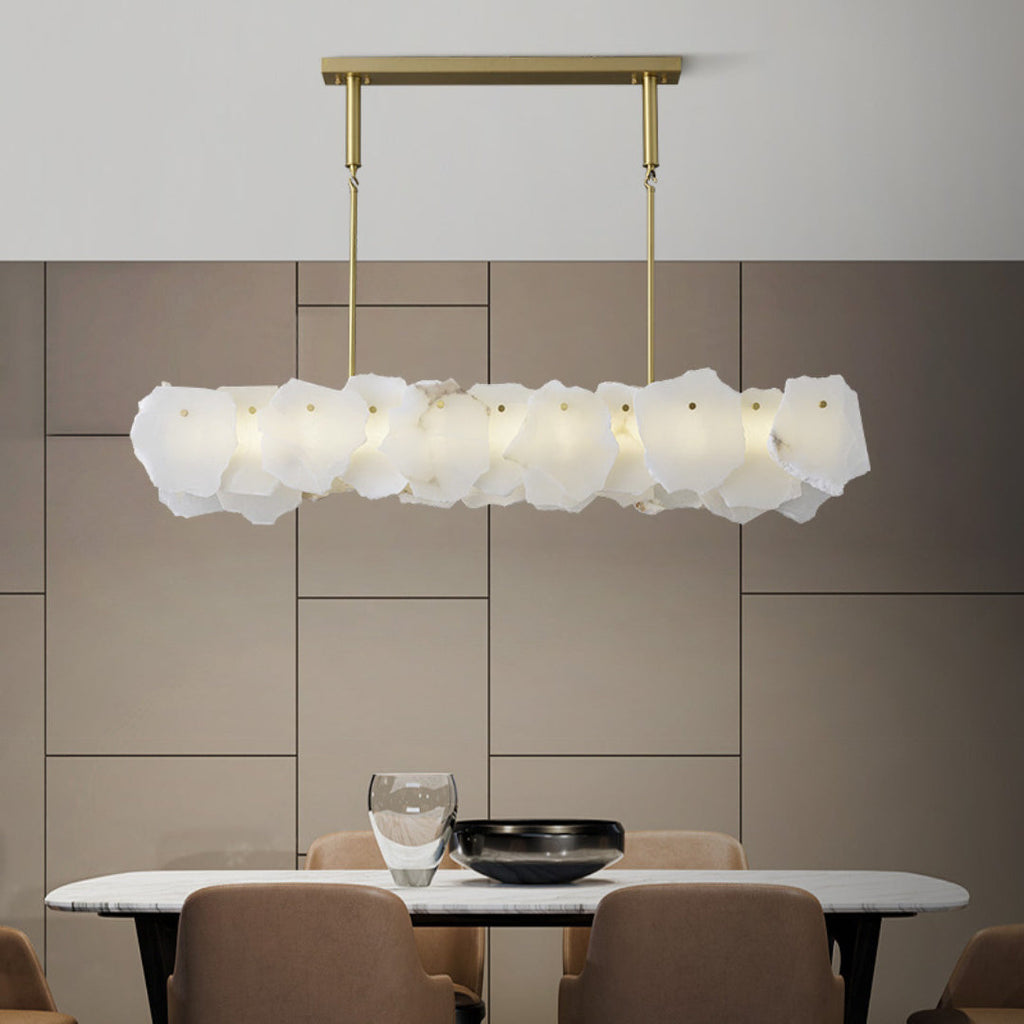 Radilum Nasile Alabaster Chandelier
