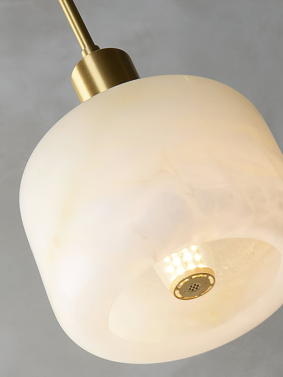 Radilum Natural Square Alabaster Chandelier