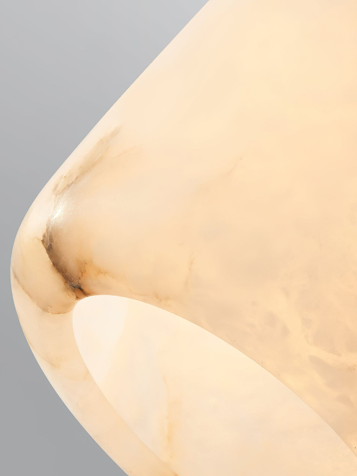 Radilum Natural Square Alabaster Chandelier