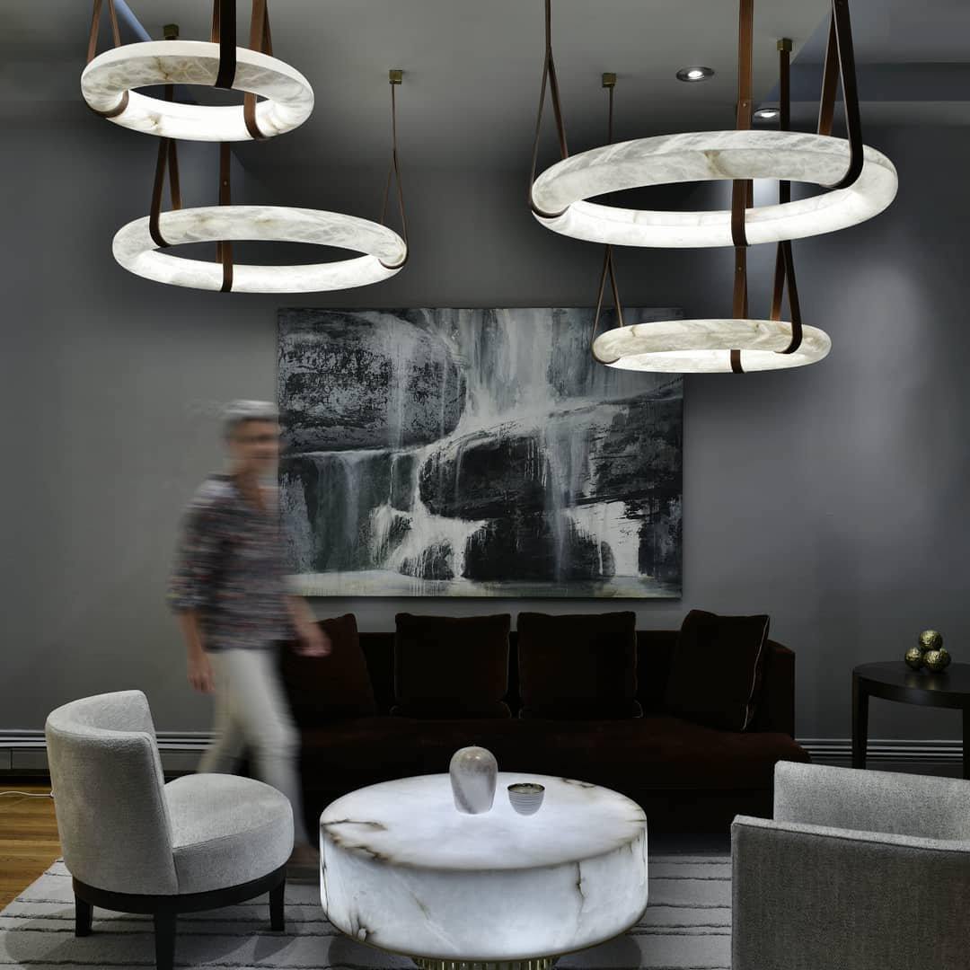Radilum Oslo Alabaster Chandelier