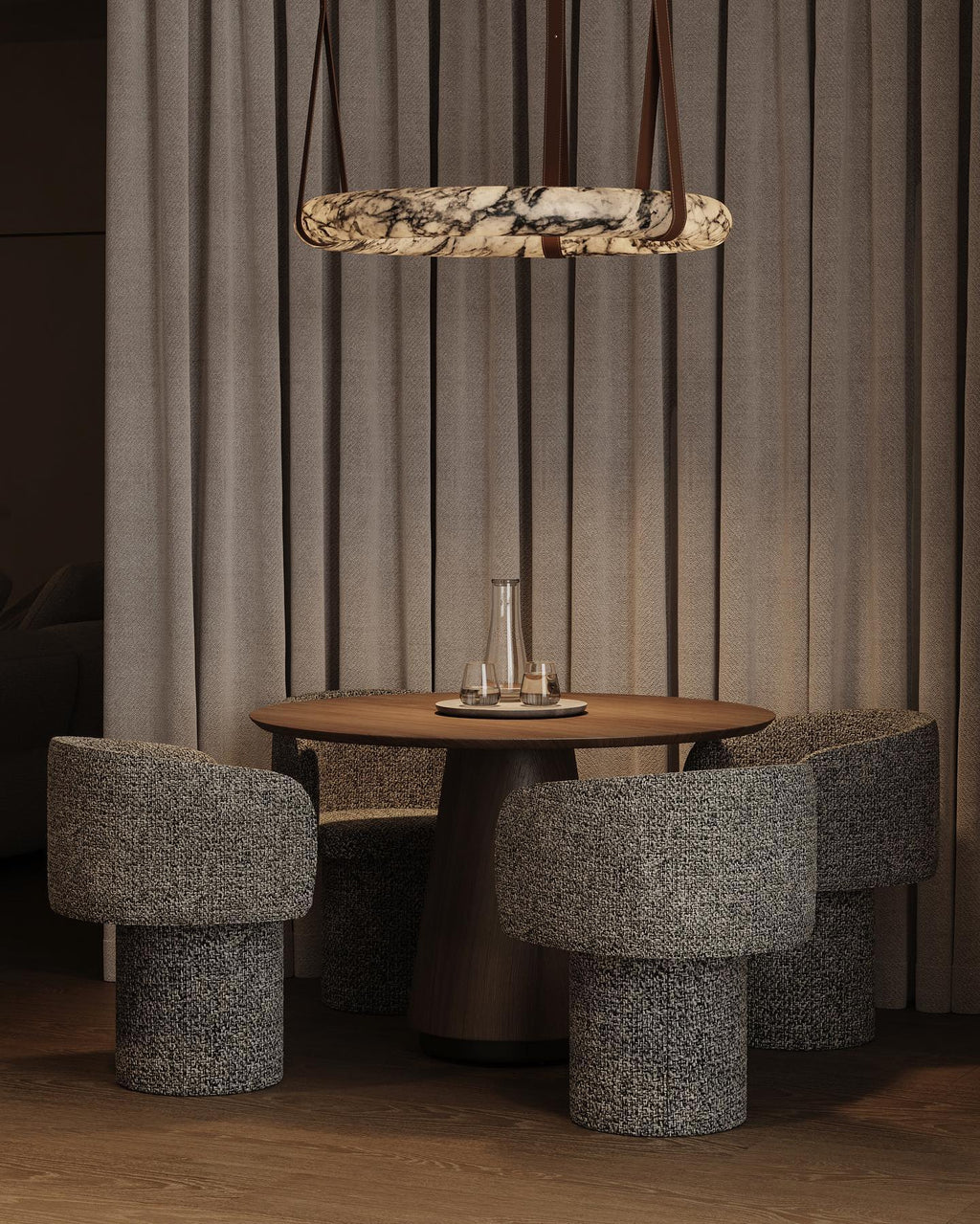 Radilum Oslo Alabaster Chandelier