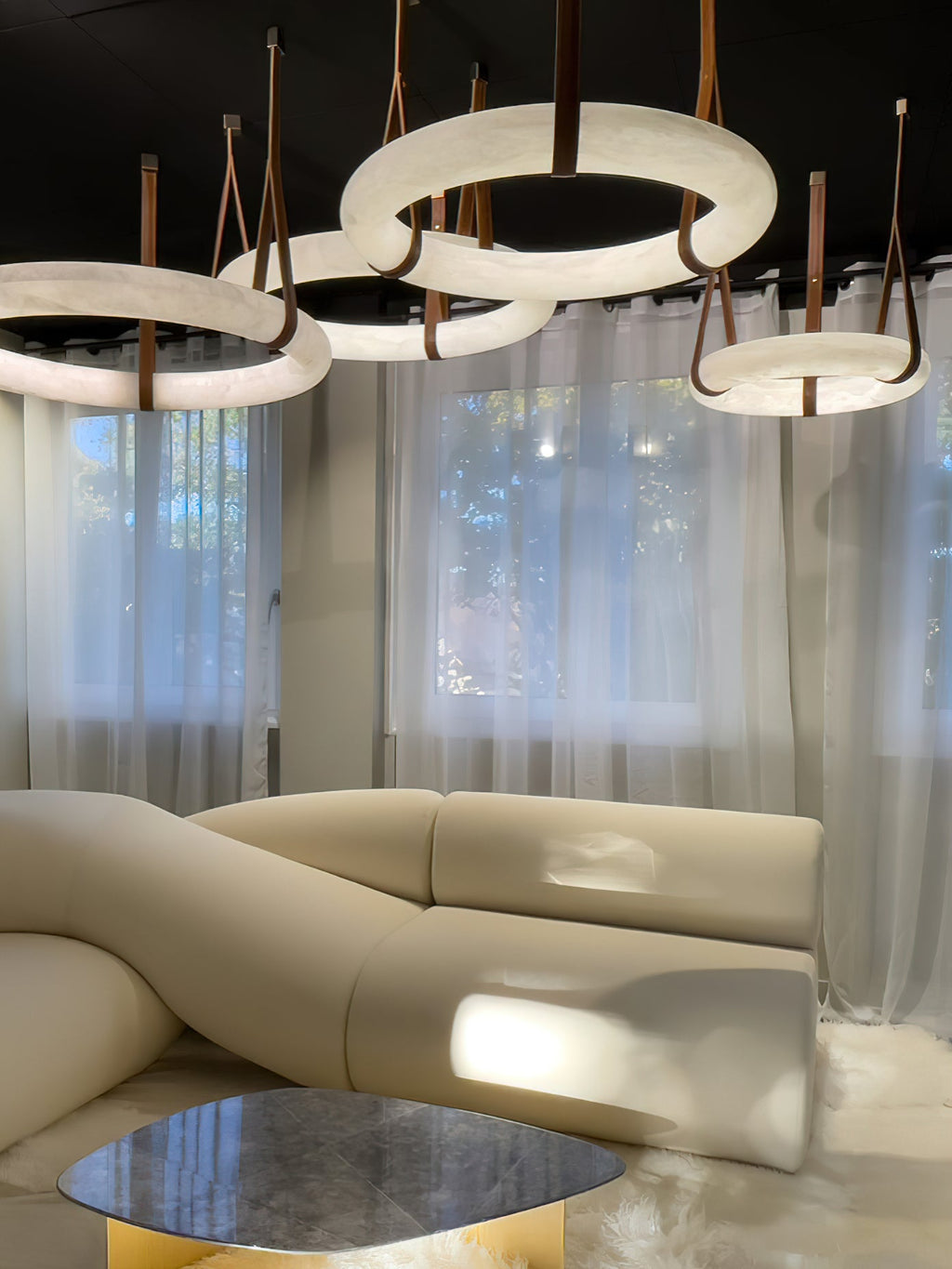 Radilum Oslo Alabaster Chandelier
