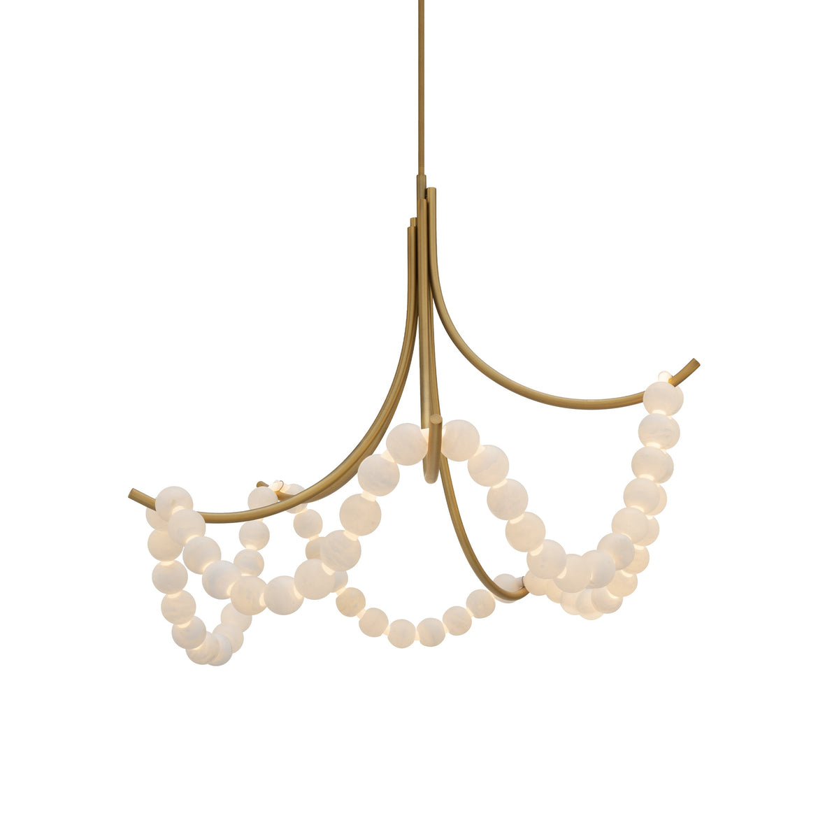 Radilum Parel Alabaster Chandelier
