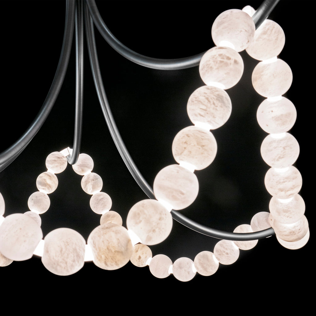 Radilum Parel Alabaster Chandelier
