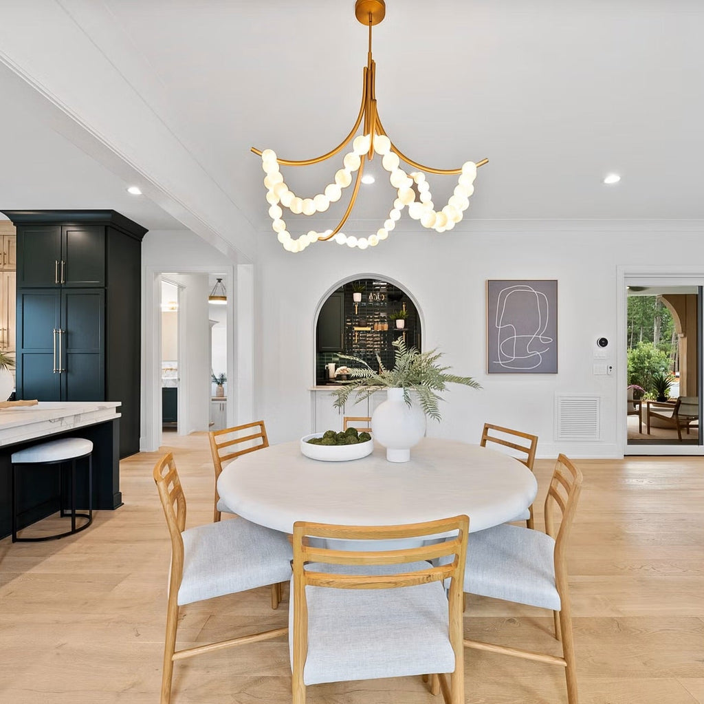 Radilum Parel Alabaster Chandelier
