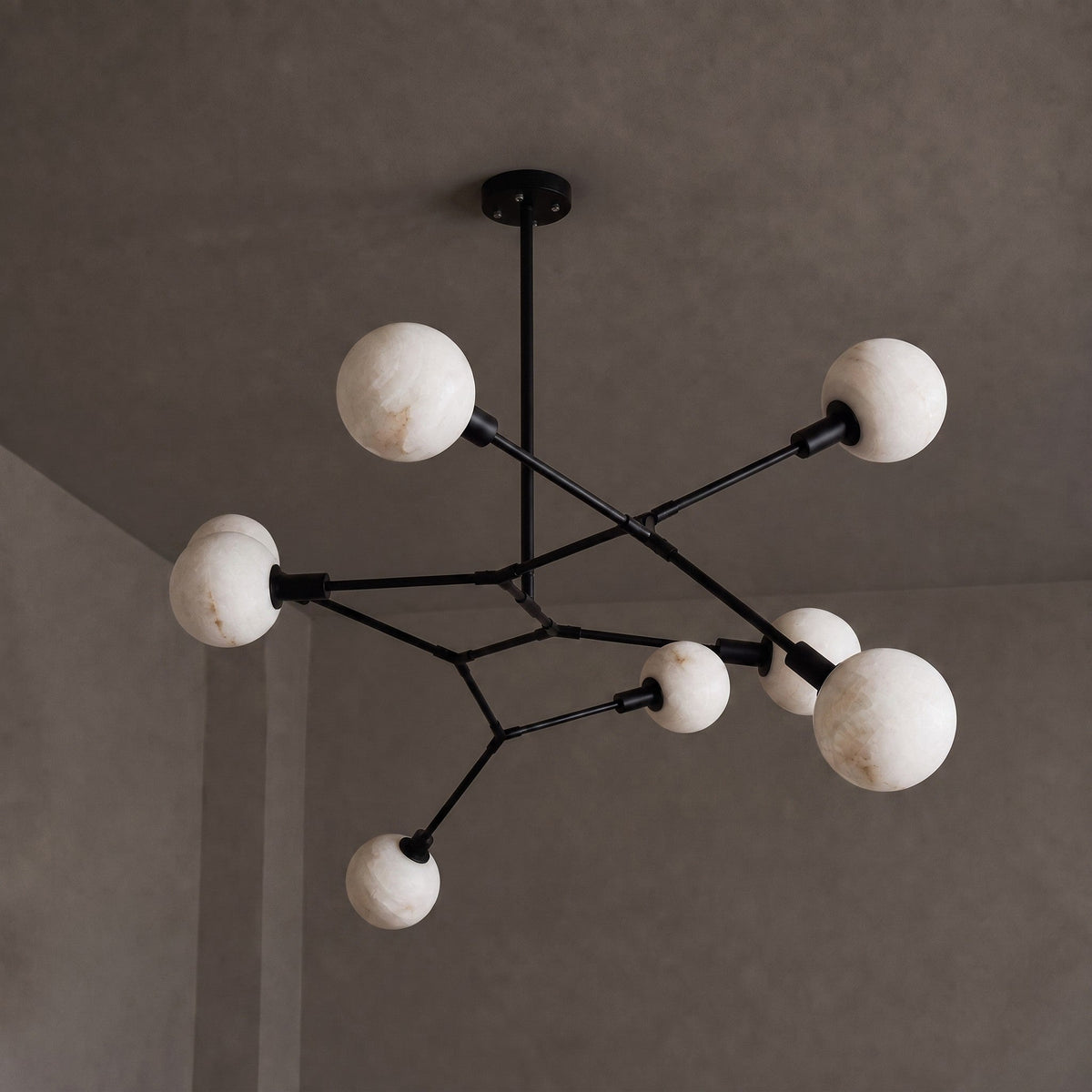 Radilum Armature Alabaster Chandelier