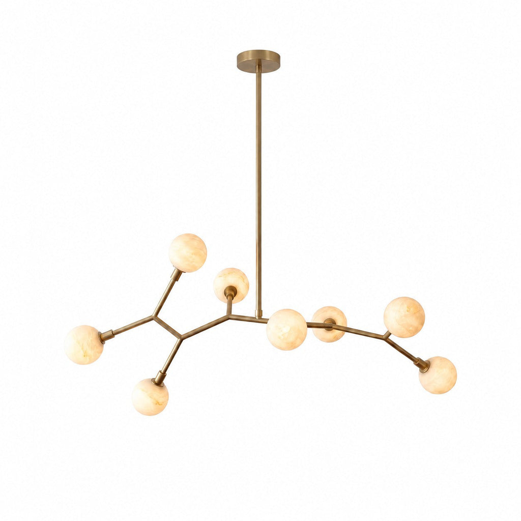 Radilum Armature Alabaster Chandelier