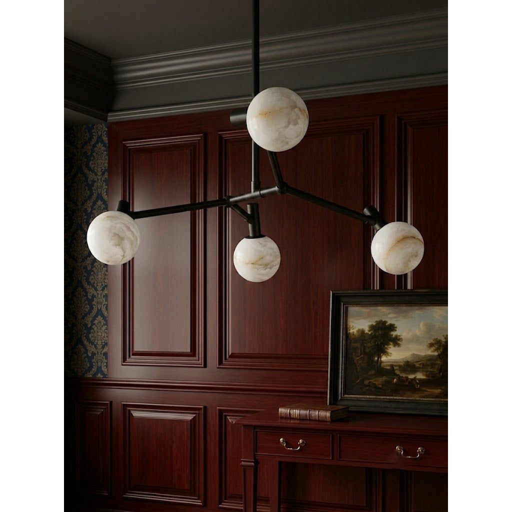 Radilum Armature Alabaster Chandelier