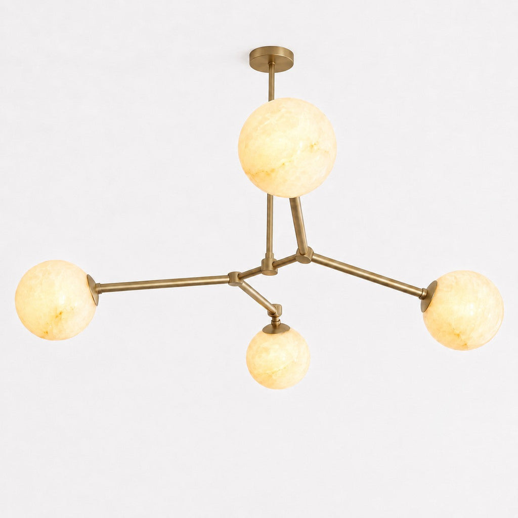 Radilum Armature Alabaster Chandelier