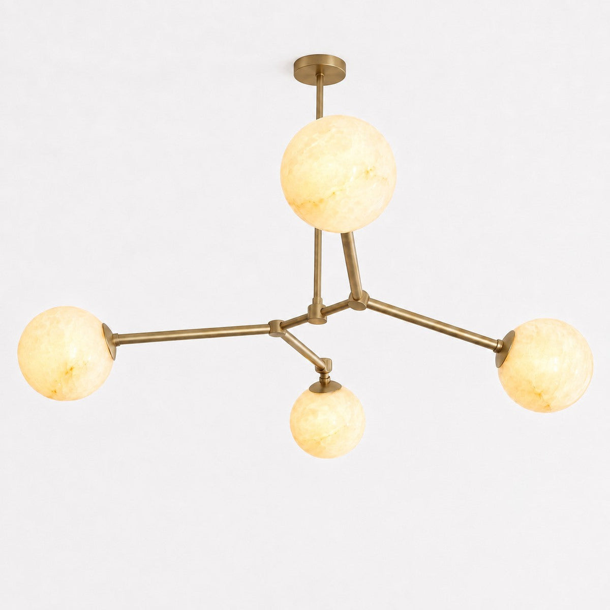Radilum Armature Alabaster Chandelier