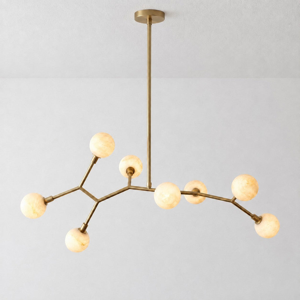 Radilum Armature Alabaster Chandelier