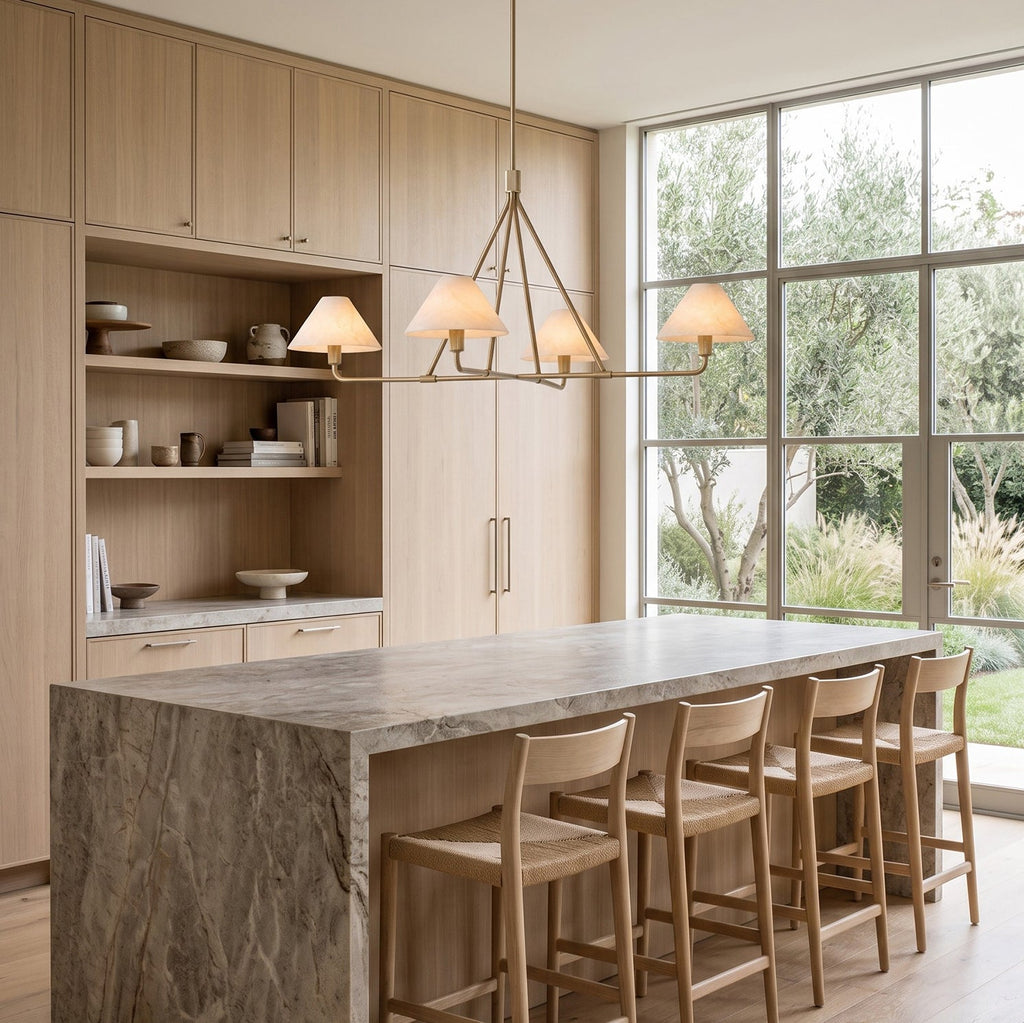 Radilum Beatrix Alabaster Chandelier