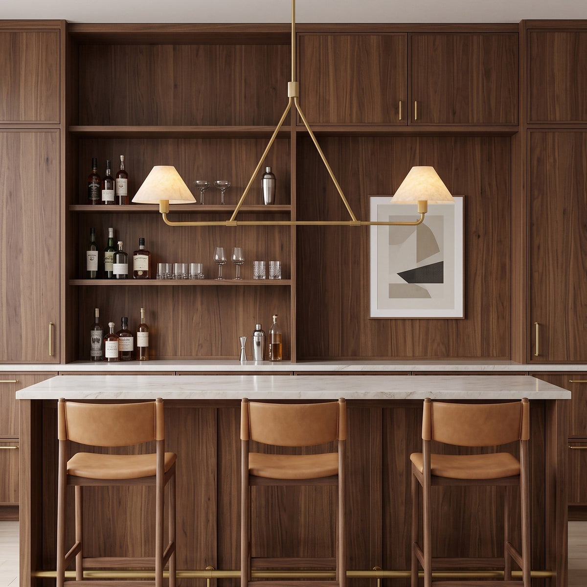 Radilum Beatrix Alabaster Chandelier