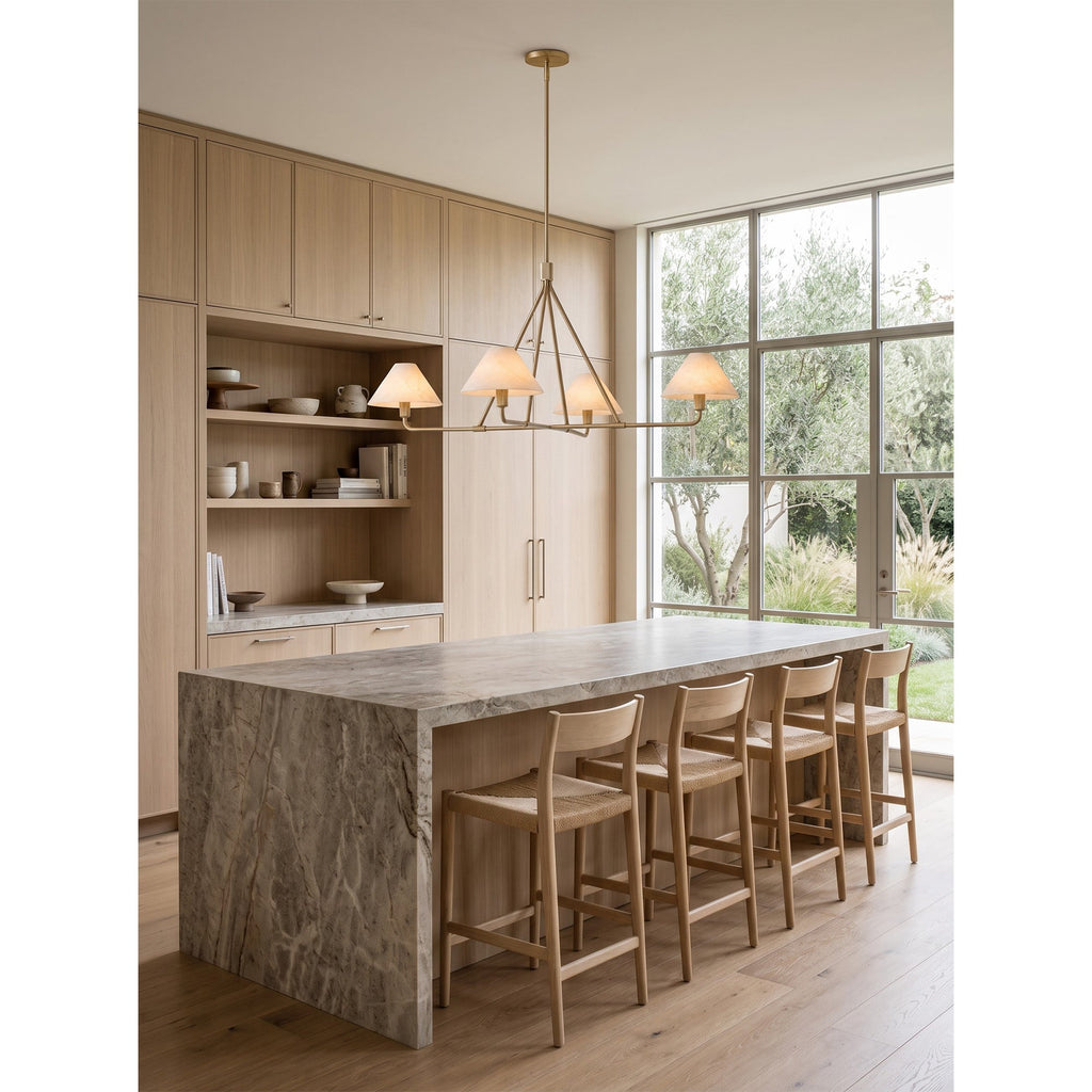 Radilum Beatrix Alabaster Chandelier