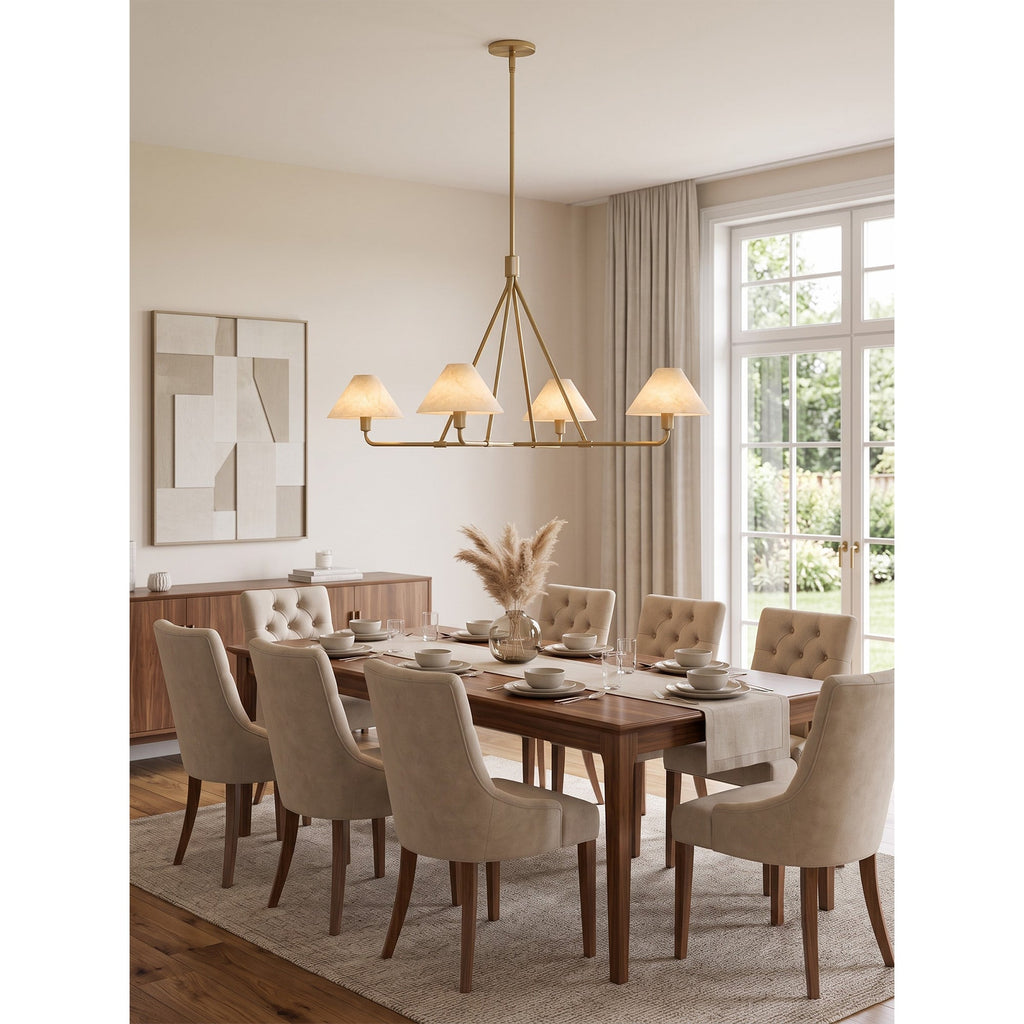 Radilum Beatrix Alabaster Chandelier