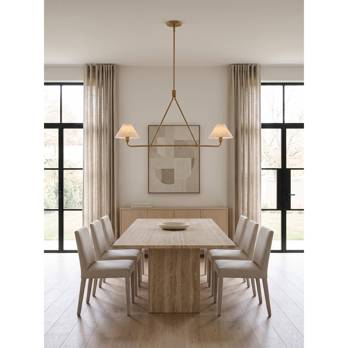 Radilum Beatrix Alabaster Chandelier