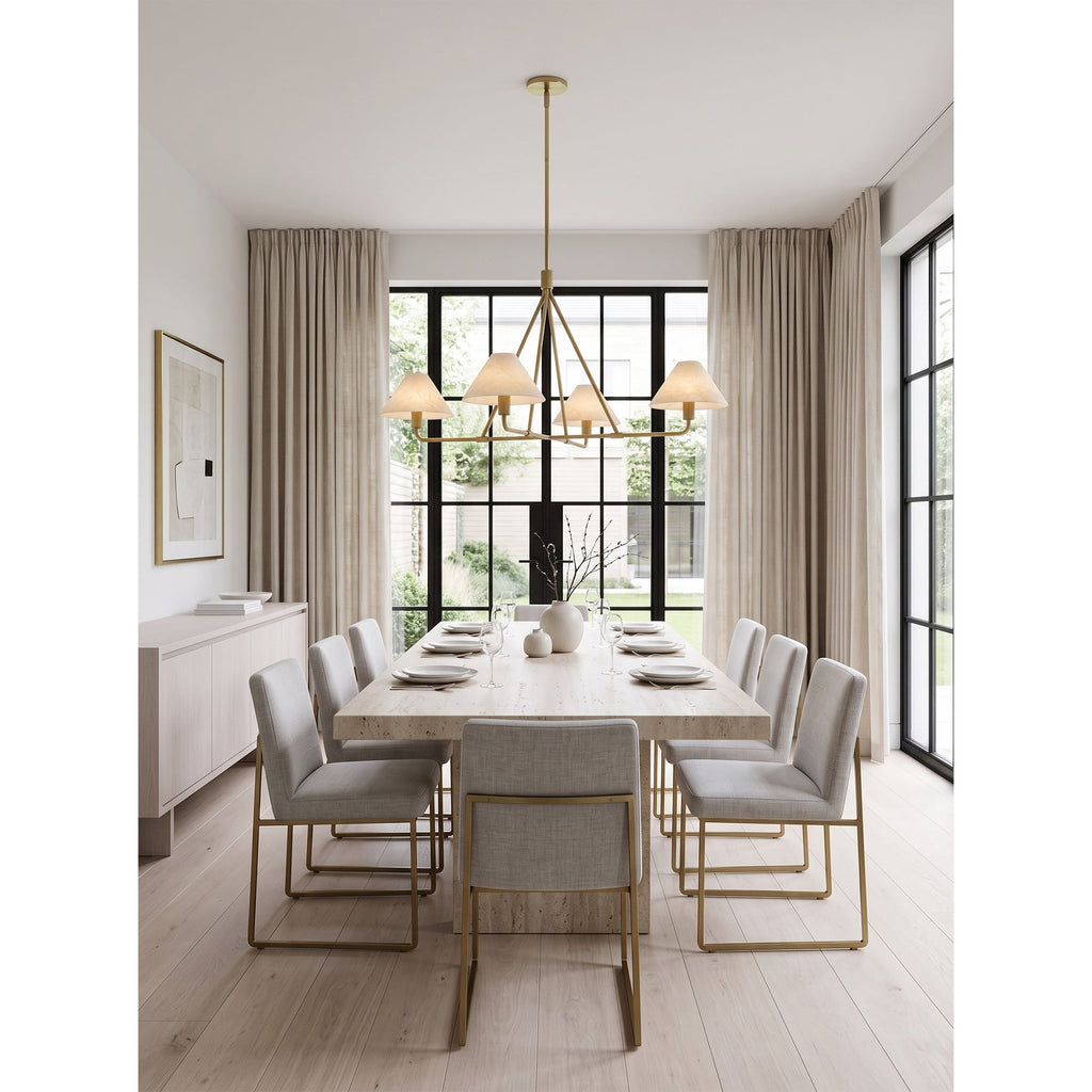 Radilum Beatrix Alabaster Chandelier