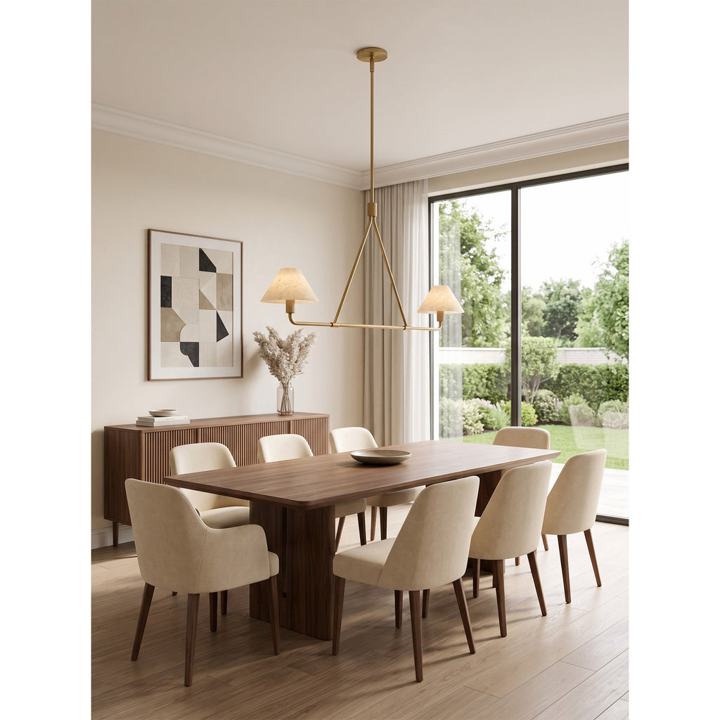 Radilum Beatrix Alabaster Chandelier