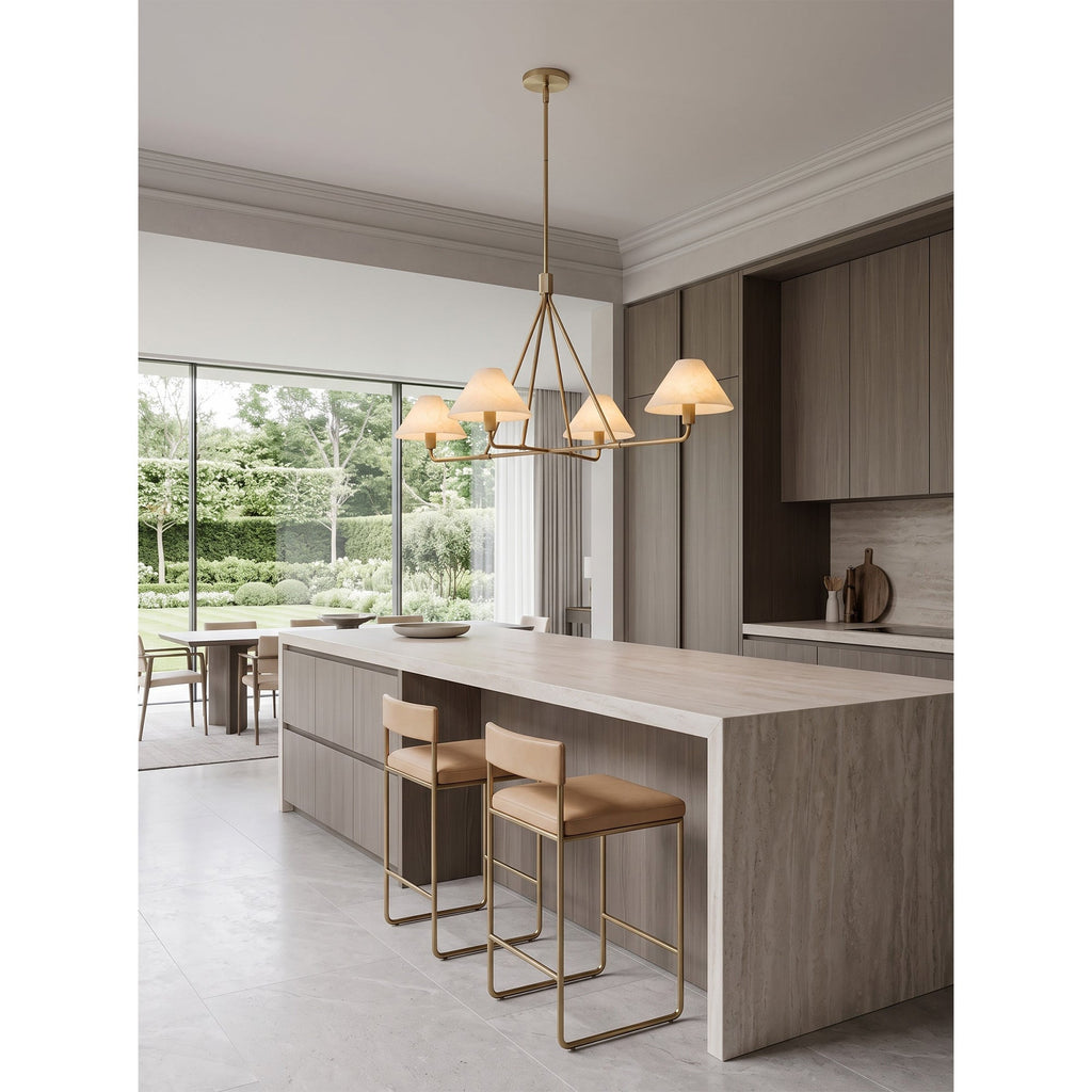 Radilum Beatrix Alabaster Chandelier
