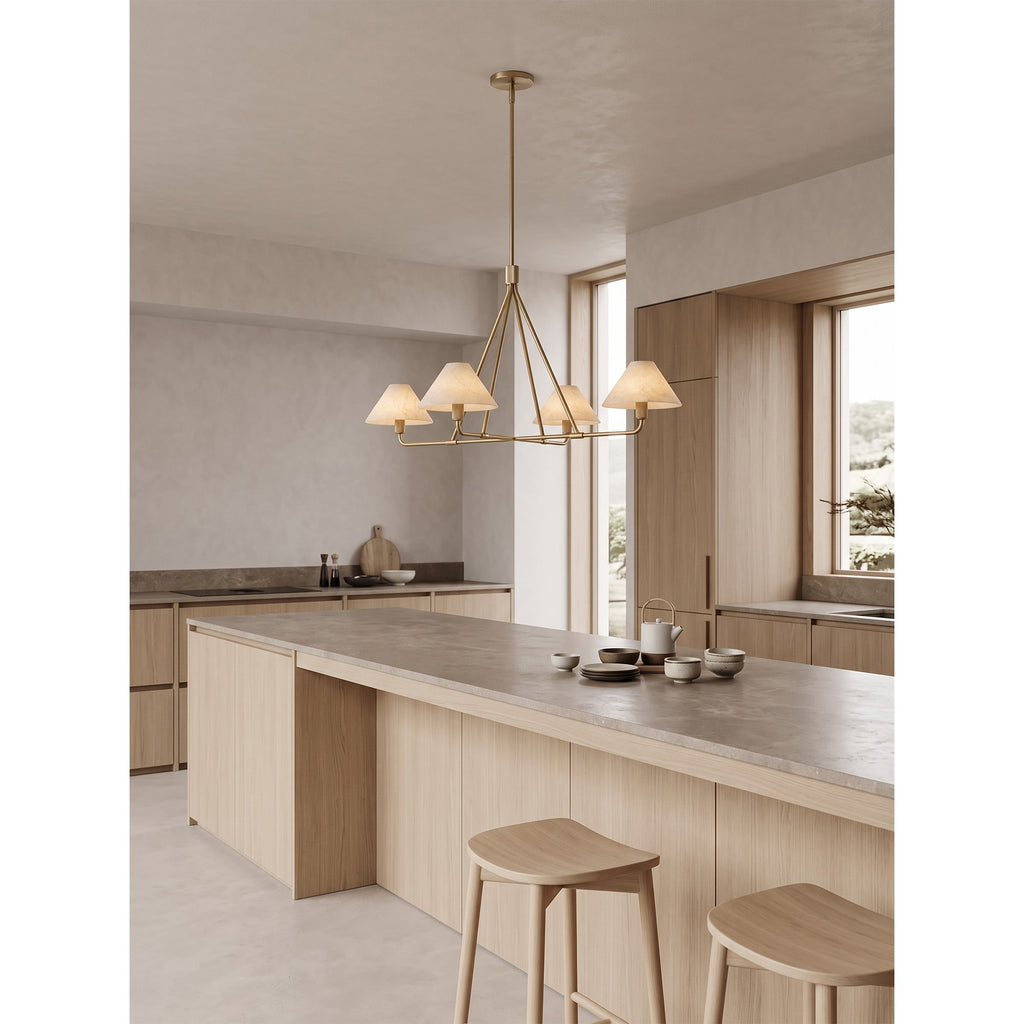 Radilum Beatrix Alabaster Chandelier