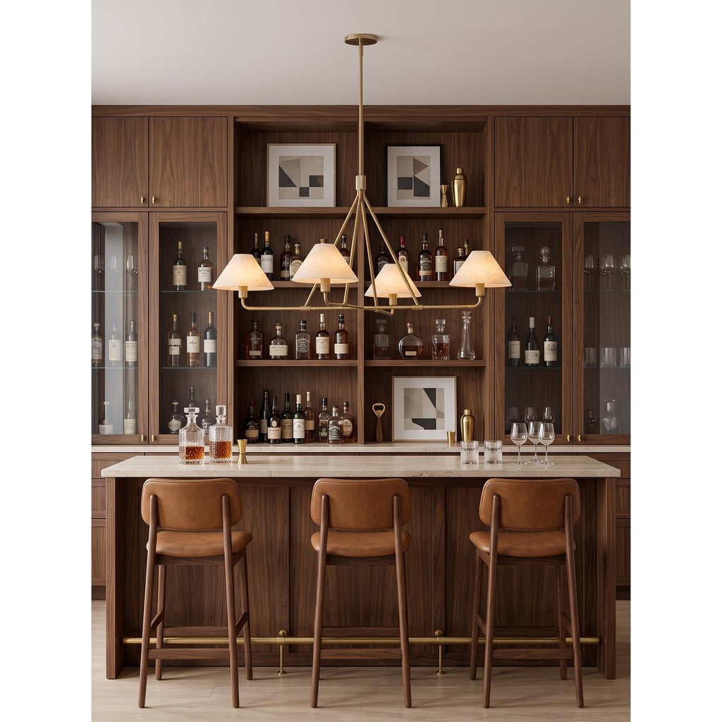 Radilum Beatrix Alabaster Chandelier
