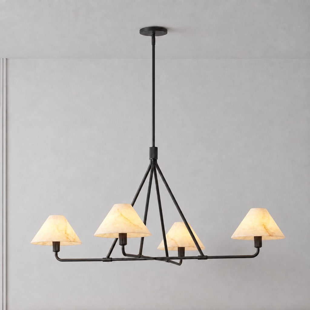 Radilum Beatrix Alabaster Chandelier
