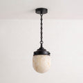 Radilum Bullet Chain Alabaster Chandelier
