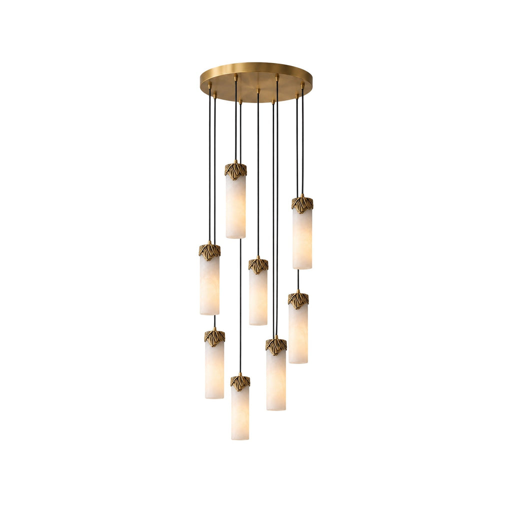 Radilum Dansani Lyra Alabaster Chandelier